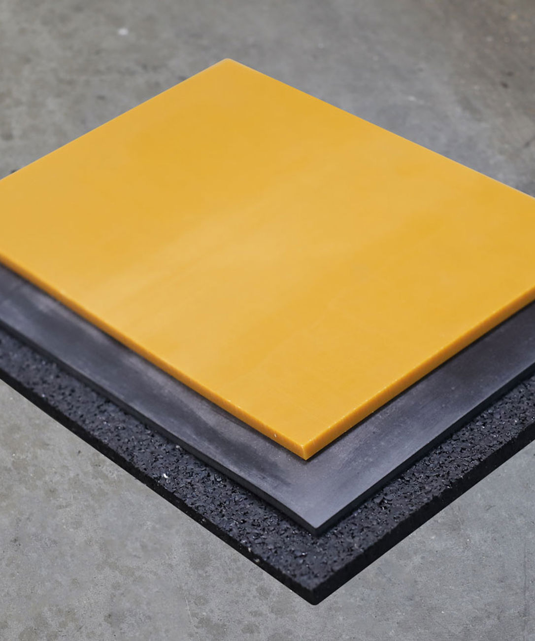 Solid rubber as strips, gaskets, and custom sheets