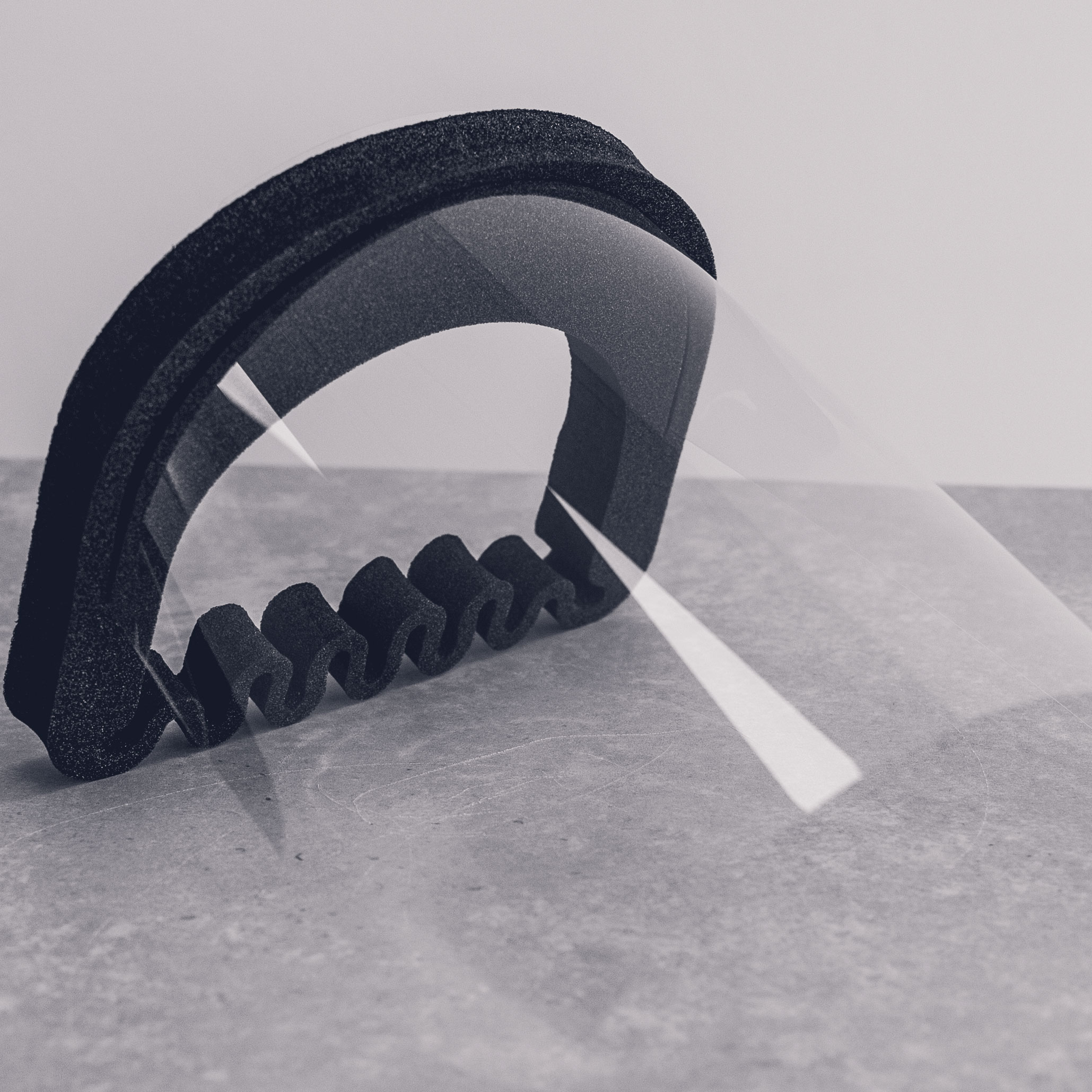 DAFA Face Shield Front Close Up